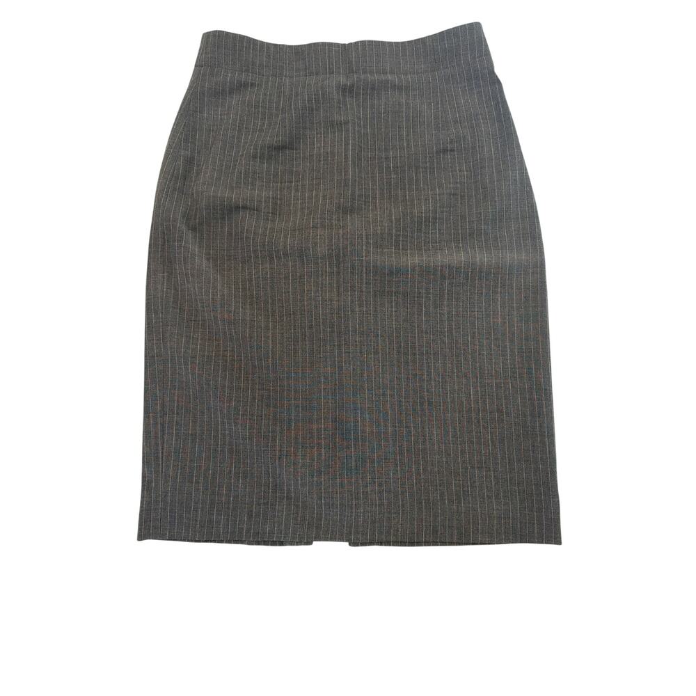 Banana Republic Wool Pencil Skirt Sz 6 High Waisted Work Gray Straight Business